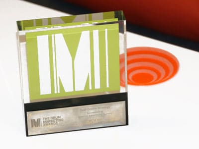 Award from IM Digital Marketing Awards