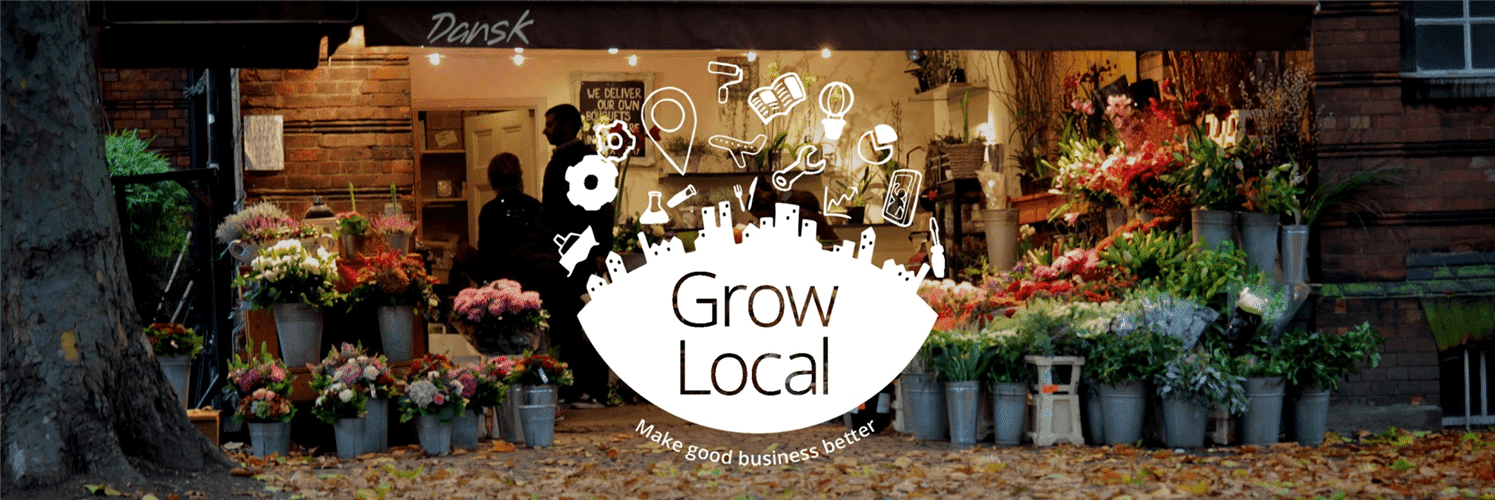 Grow local logo